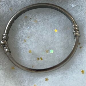 Silver Bangle Bracelet